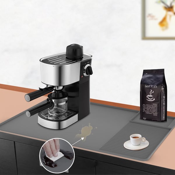 Matte til kaffemaskin Black