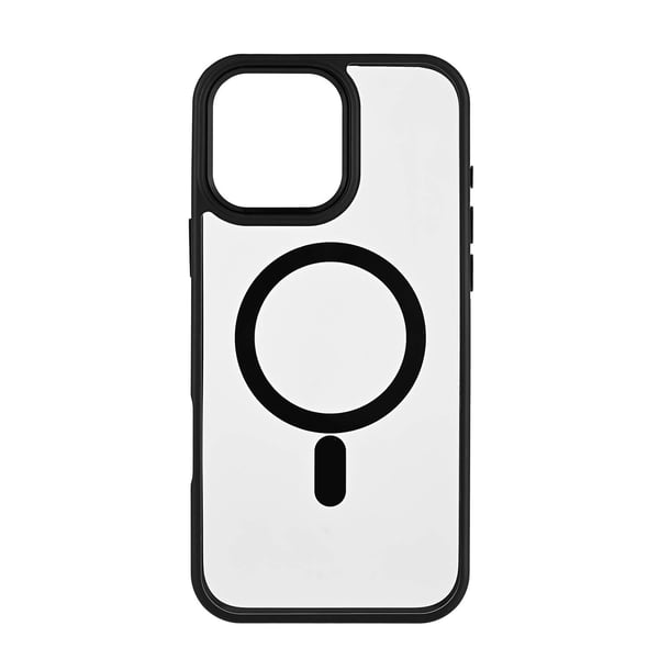 Back Bumper Clear Case MagSerie iPhone 16 Pro Max Clear Case Black