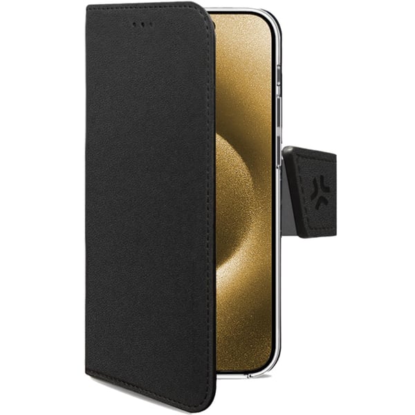 Wally Wallet Case iPhone 16 Plus Black