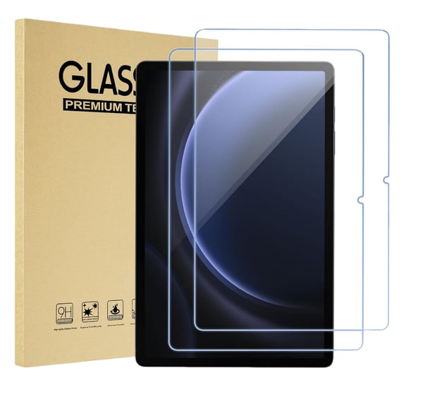 Skjermbeskytter i herdet glass for Samsung Galaxy Tab (2-pakning) Samsung Galaxy Tab S9 FE
