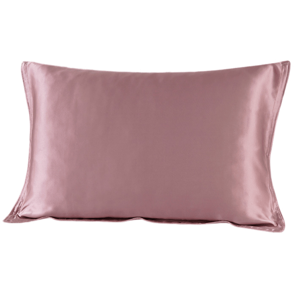 Ylellinen pari silkkityynyliinoja Pink