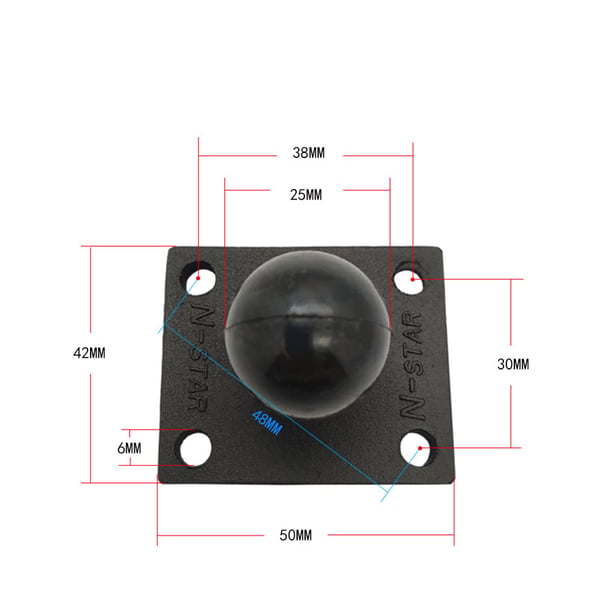 Beslag til Garmin GPS-enheder Black