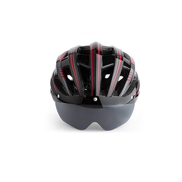 Slank Aero Sykkelhjelm med Magnetisk Visir - Multicolor2