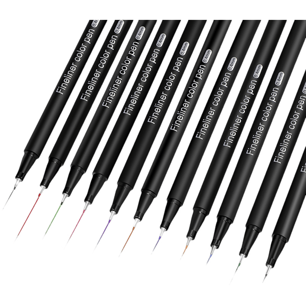 Fineliner Pennset, Färgade Fina Ritpennor 60 color set