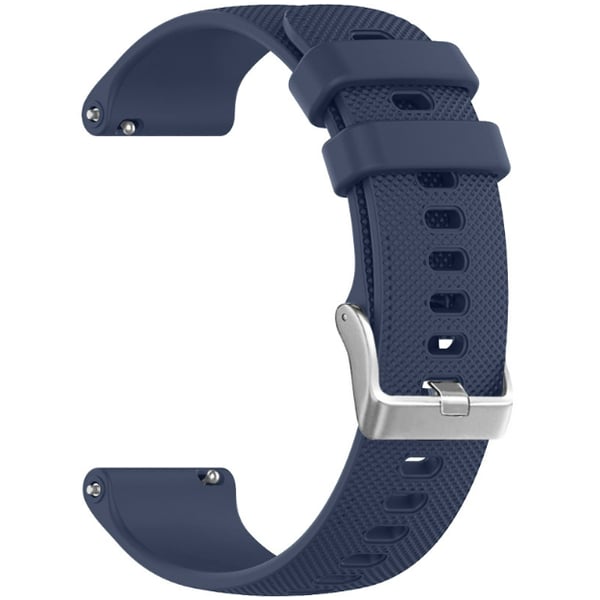 Silikonerem til Samsung Watch 4 med gitterdesign DarkBlue XL