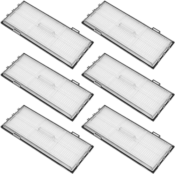 6-pack støvsugerfilter Roborock S7/S8/Plus/MaxV/Ultra