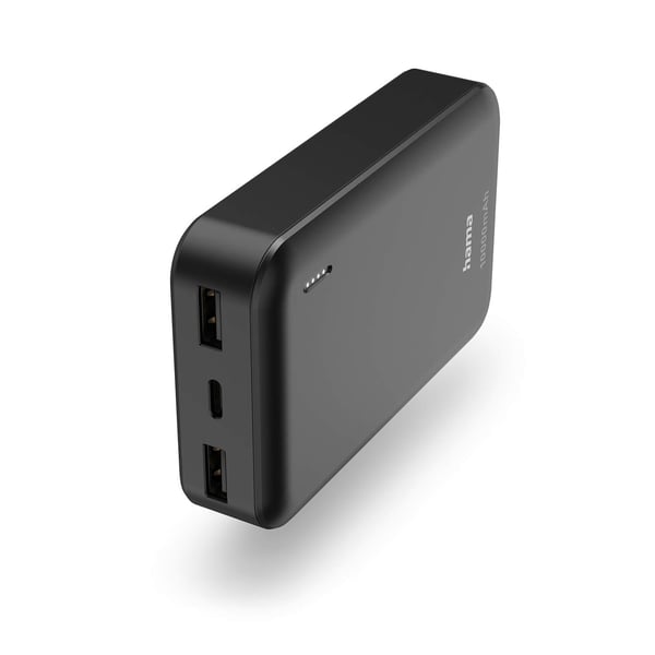 Varavirtalähde 10000mAh 2xUSB-A Antrasiitti