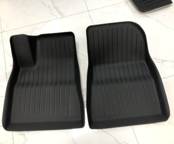 2023-2024 Tesla Model 3 Gulvmatter Sett - TPE Materiale Left Hand Drive