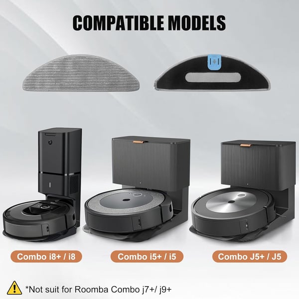 Erstatningsmoppeklude til iRobot Roomba Robotstøvsuger