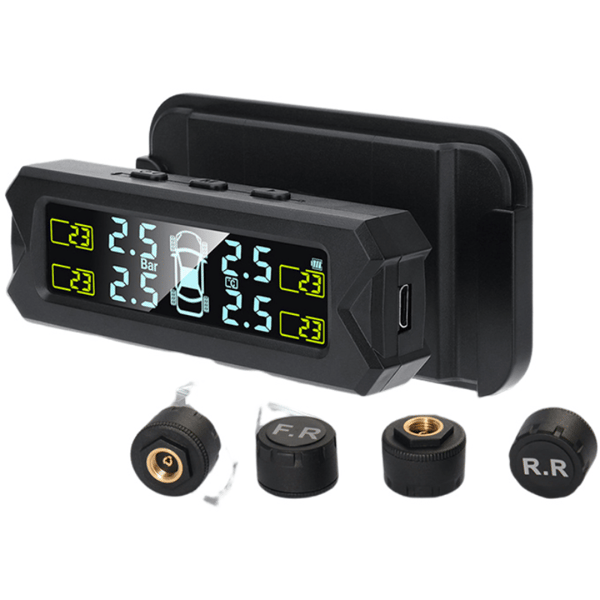 Soldriven TPMS Däcktrycksövervakningssystem