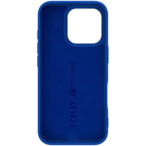 Cromomag Magnetic Soft gummideksel MagSafe iPhone 16 Pro Blue