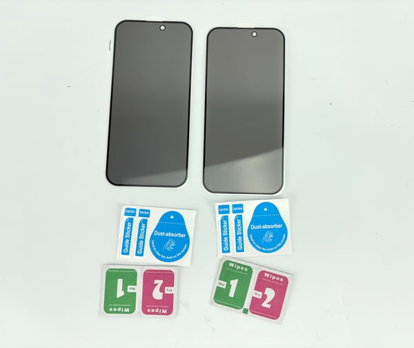 IPhonen näytönsuoja (2 kpl) yksityisyydensuojalla iPhone 15 Pro