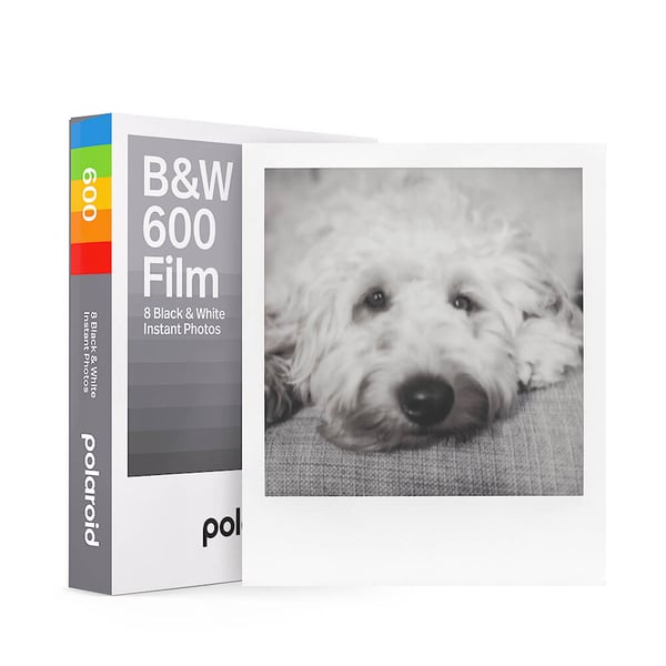 Svart-hvitt 600 Film Hvit Ramme