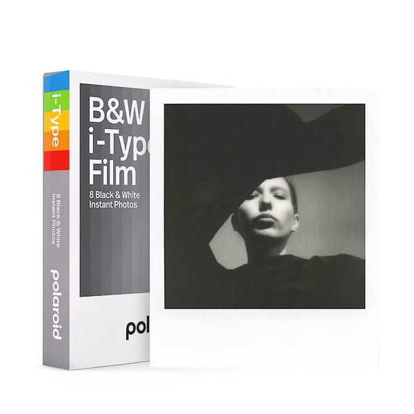 Svart-hvitt film for i-Type hvit ramme