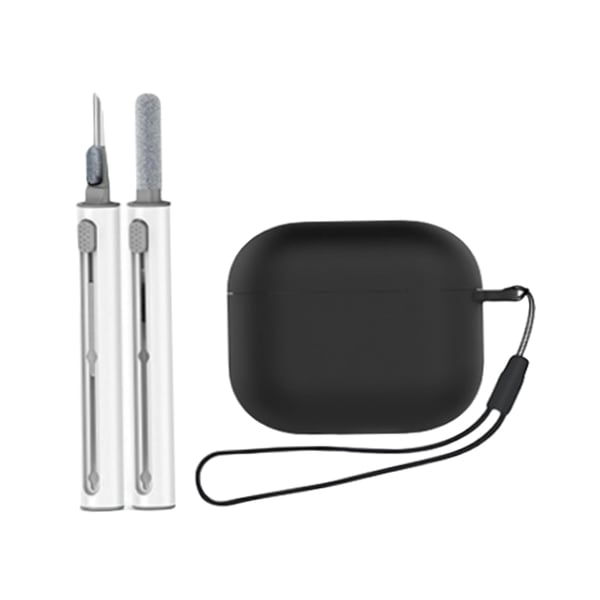 Silikoninen suojakotelo Apple AirPods 4:lle Black