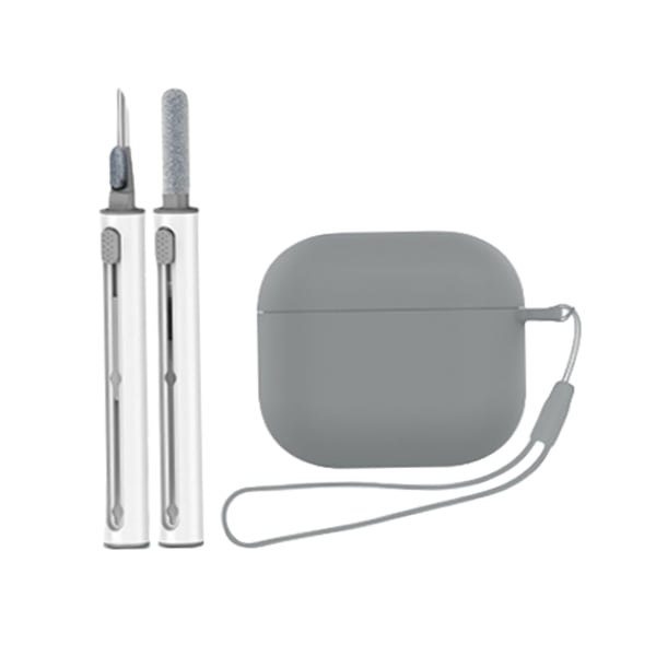 Silikonbeskyttelsesveske til Apple AirPods 4 Grey