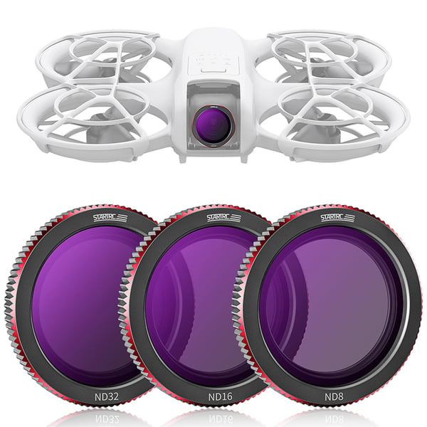 DJI NEO-filtersett: CPL, ND8, ND16, ND32