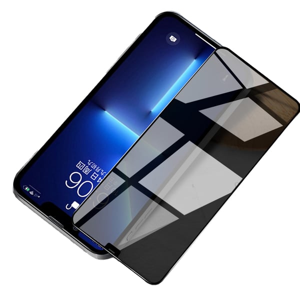 3-pakning personvern skjermbeskytter for iPhone - herdet glass iPhone 13 Pro Max
