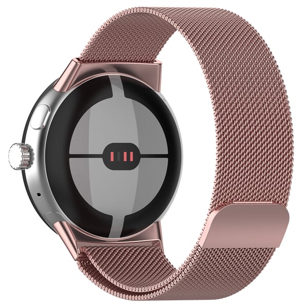 Milanolainen kellohihna Google Pixel Watchille Pink S