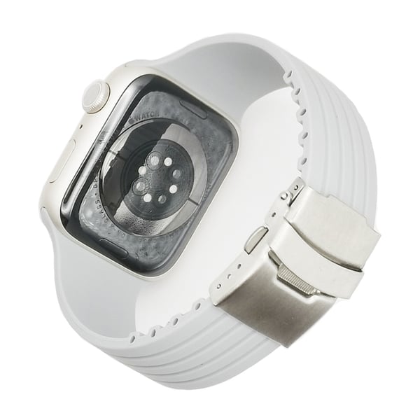 Klokkereim kompatibel med Apple Watch Series 7/6/5/4/3/2/1 og SE-modeller Grey 38/40/41mm