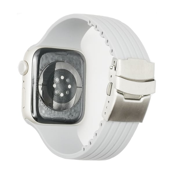 Klokkereim kompatibel med Apple Watch Series 7/6/5/4/3/2/1 og SE-modeller Grey 38/40/41mm
