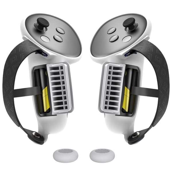 Meta Quest 3 Controller silikonbeskyttelsesdeksel White