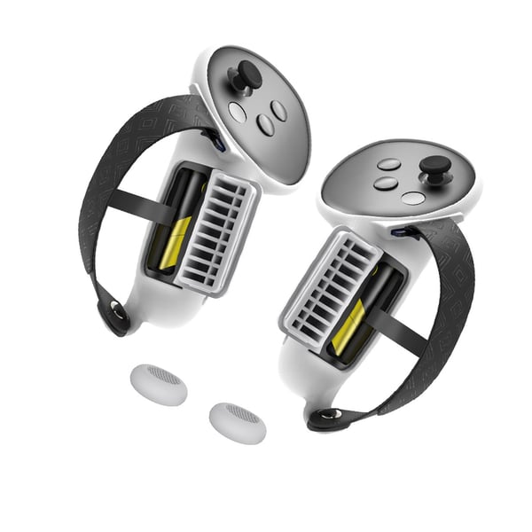 Meta Quest 3 Controller silikonbeskyttelsesdeksel White