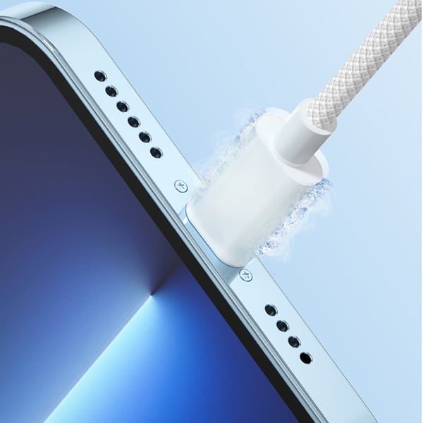 2 m USB-C-C-kaapeli, 2 kpl pakkaus Black