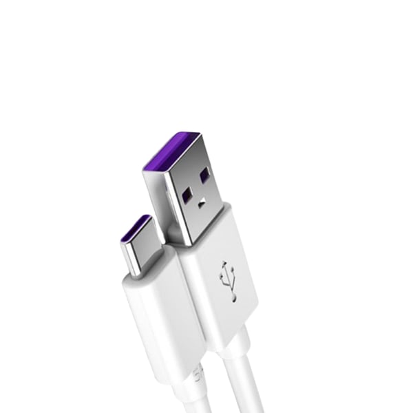 3A Nopea Type-C -latauskaapeli (2 kpl) White XL