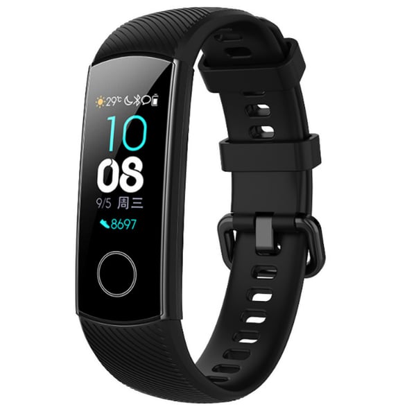 Vaihtoranneke Huawei Honor Band 4/5 -kellolle Black