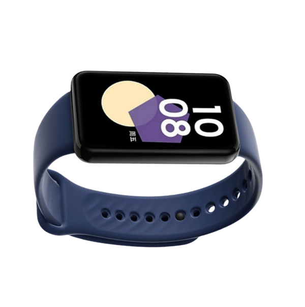 Ensfarvet silikonerem til Honor Band 9 Blue
