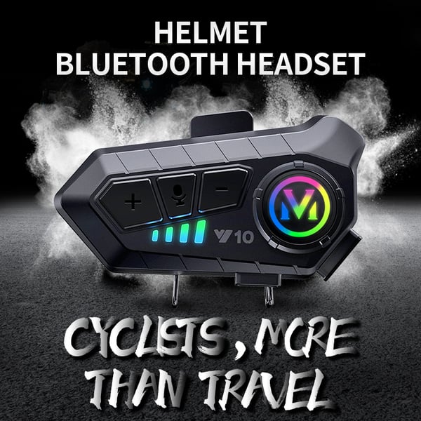 Bluetooth Helmet Headset pehmeällä mikrofonilla
