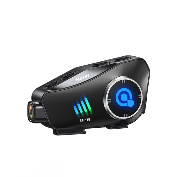 Kypärä Bluetooth-kuulokkeet 2-in-1 Soft+Hard Mic, musta