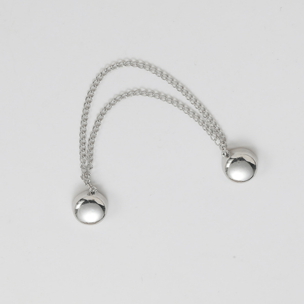Paidan lyhennyssolki metallia Silver