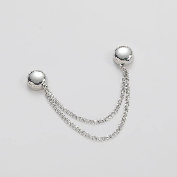 Paidan lyhennyssolki metallia Silver