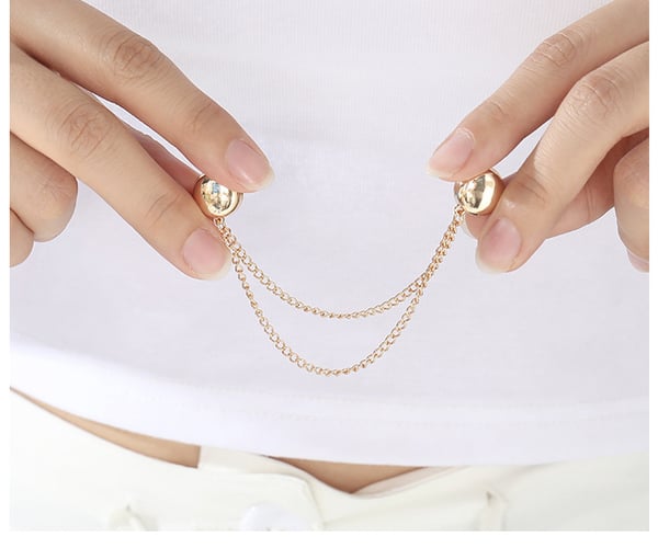Paidan lyhennyssolki metallia Gold