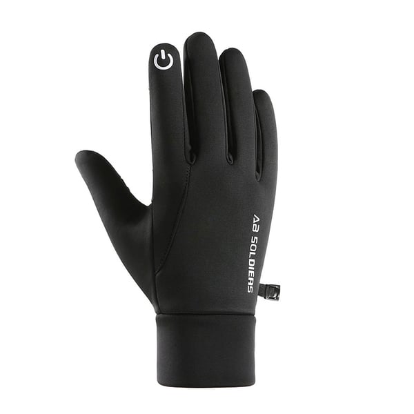 Vinter Touchscreen-handsker - varme, vindtætte og vandtætte Black M