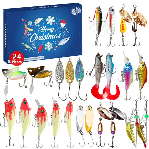 Fishing Lure Mystery Box - 24 stk
