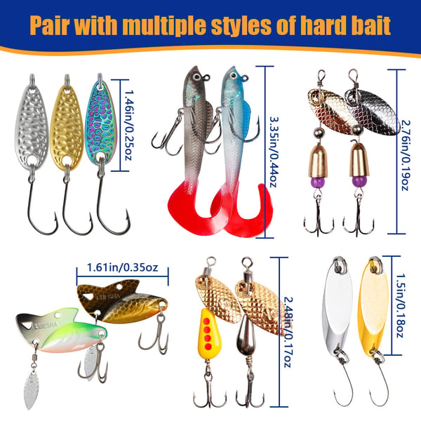 Fishing Lure Mystery Box - 24 stk