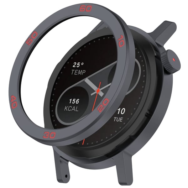Klokkeetui + skjermbeskytter til CMF Watch Pro2 Grey