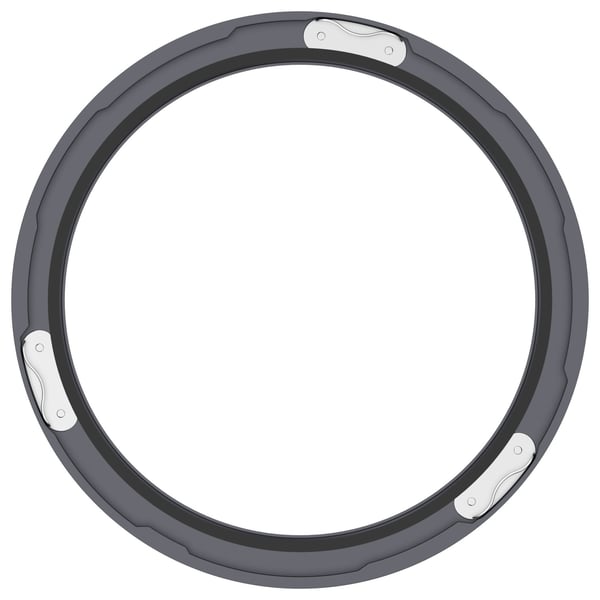 Klokkeetui + skjermbeskytter til CMF Watch Pro2 Grey