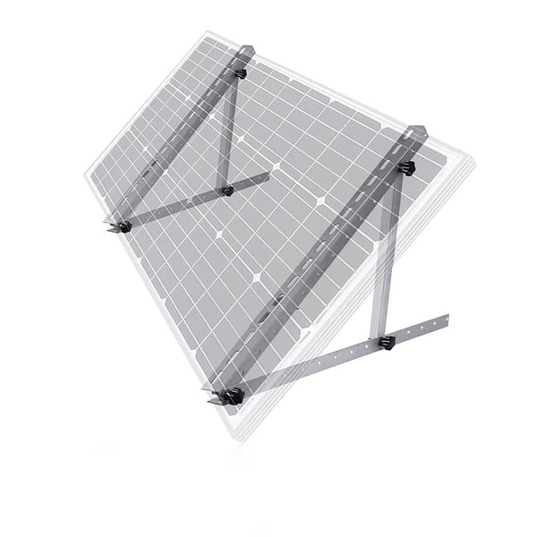 Aluminium Solpanel Trekant Beslag M