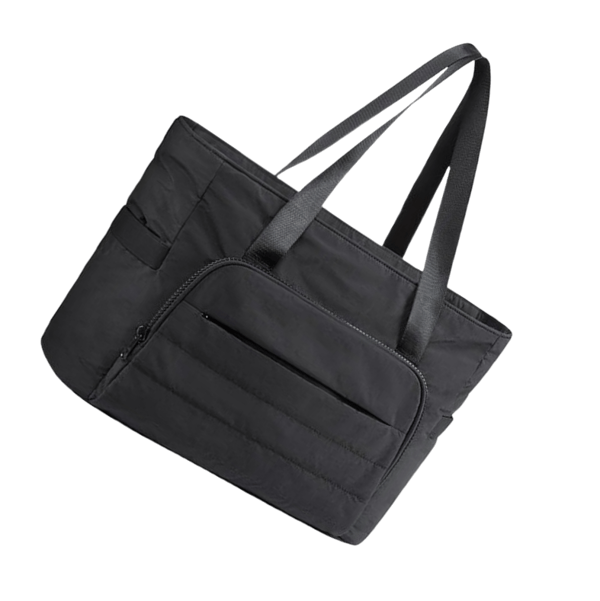 Reiseveske for kvinner, weekendveske Black