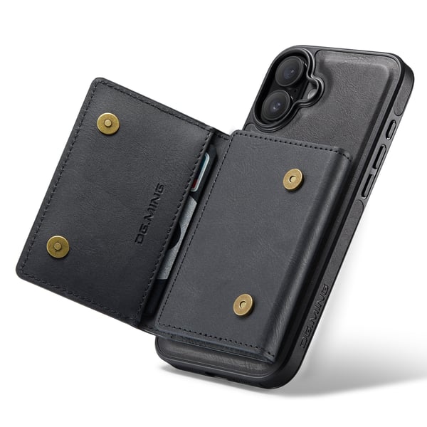 2-i-1 magnetisk telefondeksel til iPhone 16 Pro - Svart