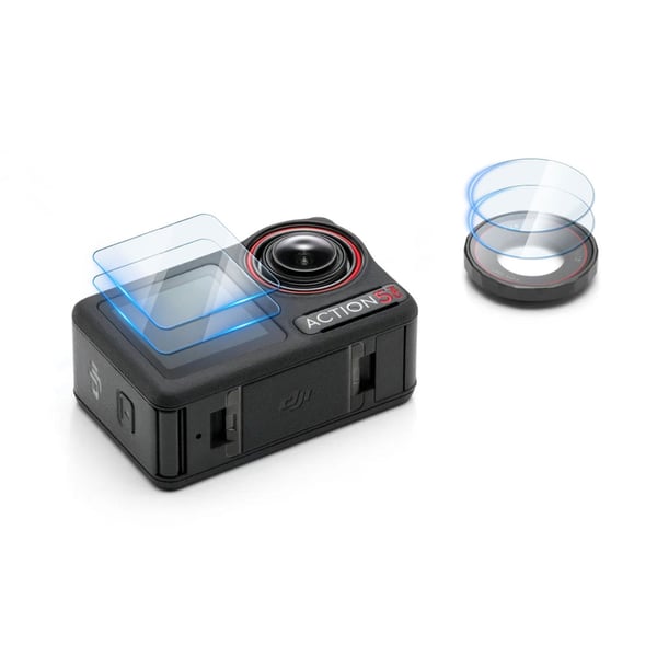 STARTRC Skjermbeskytter i herdet glass til DJI Action 5 Pro