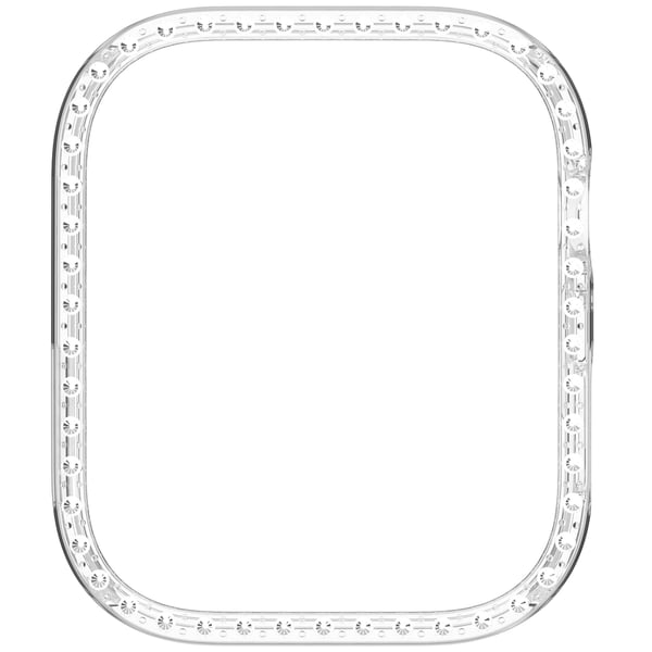 Huawei Watch Fit 3-deksel med diamantformet PC-hulbeskyttelsesdeksel Transparent