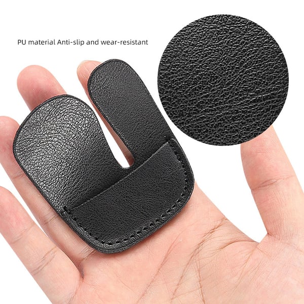 PU Bueskydning Finger Tab Double Layer