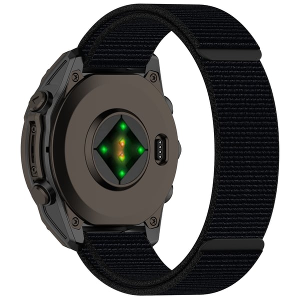 Nailonranneke Garminille, 22 mm Black