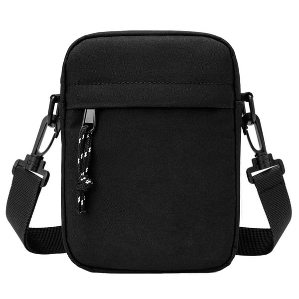 Miesten crossbody-puhelinlaukku - kevyt ja tyylikäs Black