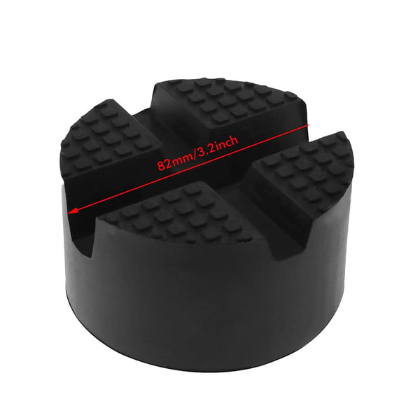 Gummiputer for jekker - Tryggere heving av bil 2-pack